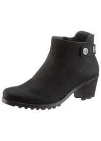 Rieker, Damen Ankleboots, Schwarz