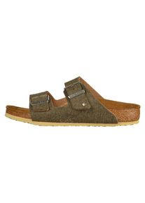 Birkenstock, M&auml;dchen Pantoletten 'Arizona', Khaki