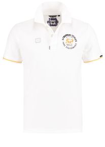 Code-Zero, Herren Poloshirt 'TP52 Speed', Gelb / Schwarz / Wei&szlig;