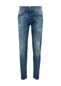 Replay, Herren Regular-fit-Jeans 'Grover', Blue Denim