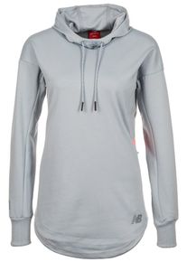 New Balance, Damen Kapuzenpullover 'Athletics', Hellgrau