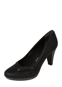 Bugatti, Damen Pumps mit Schleife, Schwarz