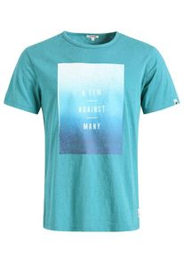 Khujo, Herren T-Shirt ' Alfons Ombre', Türkis