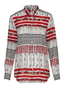 Seidensticker, Damen Hemdbluse 'Schwarze Rose', Rot / Schwarz / Wei&szlig;