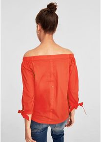 s.Oliver RED LABEL, Damen Bluse, Orangerot