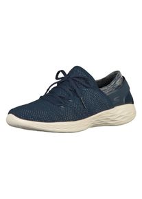 Skechers, Damen Sneaker, Navy / Graumeliert