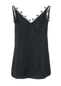 Heine, Damen Top, Schwarz