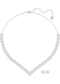 Swarovski, Damen Schmuckset 'Angelic Square 5364318', Silber