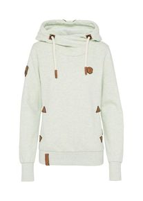 Naketano, Damen Kapuzenpullover 'Chasin the cat', Hellgr&uuml;n