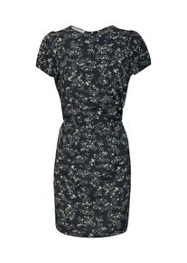 Sessun, Damen Kleid, Navy / Gelb