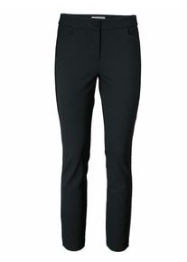 Heine, Damen Stretchhose mit Nieten, Schwarz / Silber