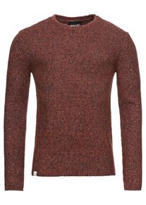 Anerkjendt, Herren Pullover 'Egildko', Weinrot