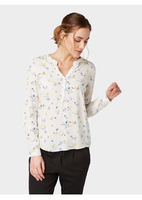Tom Tailor, Damen Bluse, Weiß