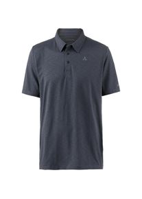 Schöffel Schöffel, Herren Poloshirt 'Izmir1', Dunkelgrau