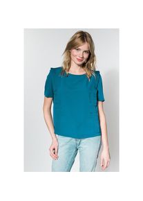 Mexx, Damen Bluse, Blue Denim