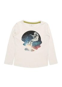 Tom Tailor, Shirt 'T-shirt placed print', Marine / Weiß