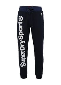 Superdry, Herren Sporthose 'COMBAT', Navy / Wei&szlig;