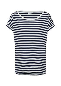 Vila, Damen Shirt 'Dreamers', Navy / Weiß