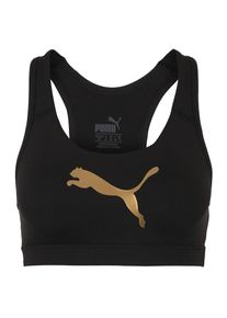Puma, Damen Sport-BH '4Keeps M', Bronze / Schwarz