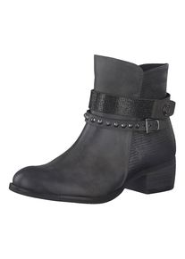 Marco Tozzi, Damen Stiefelette, Basaltgrau