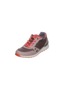 Ecco, Damen Schn&uuml;rschuhe, Braun / Hellbraun / Hellrot