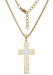 Firetti, Damen Kreuzkette, Gold