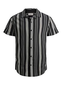 Jack & Jones JACK & JONES, Herren Hemd, Beige / Schwarz