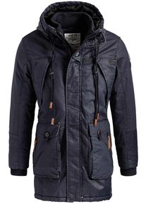 Khujo, Herren Jacke 'STARK', Kobaltblau / Bronze