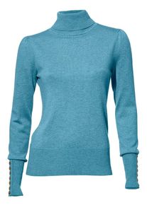 Heine, Damen Rollkragenpullover, Mint