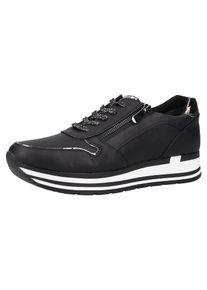 Marco Tozzi, Damen Sneaker, Schwarz / Wei&szlig;