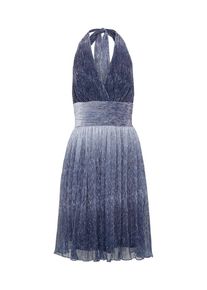 Swing, Damen Cocktailkleid, Blau / Silber