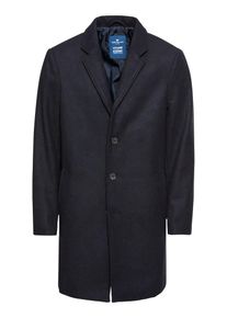 Tom Tailor, Herren Mantel, Nachtblau