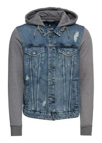 Only & Sons Only & Sons, Herren Jacke, Blue Denim / Graumeliert