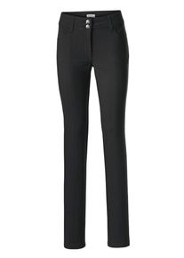Heine, Damen Bodyform-Stretchhose, Schwarz