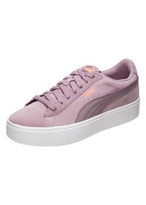 Puma, Damen Sneaker 'Vikky Stacked SD', Lila / Wei&szlig;