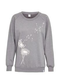 Iriedaily, Damen Sweatshirt 'Pusteblume', Graumeliert