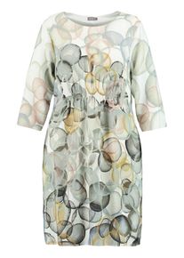 SAMOON, Damen Kleid, Mischfarben / Weiß