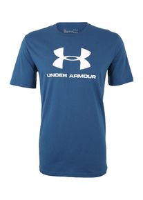 Under Armour, Herren Sport-Shirt, Petrol / Weiß