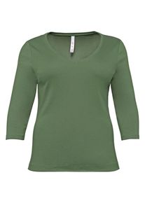 sheego Casual, Damen Shirt, Gr&uuml;n