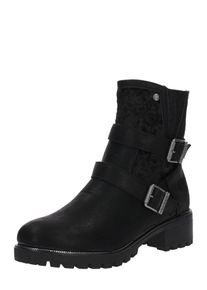 Dockers by Gerli, Mädchen Boots, Schwarz / Silber