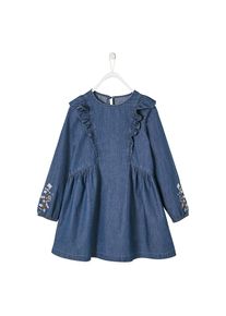 Vertbaudet, Mädchen Kleid, Blue Denim