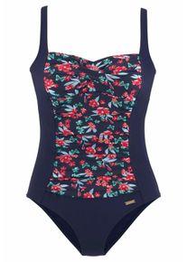 Lascana, Damen Badeanzug, Navy / Mischfarben