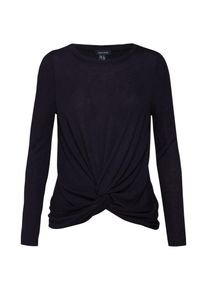 New Look, Damen Shirt 'WW C+S LS TWIST FRONT TOP', Schwarz