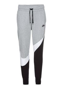 Nike Sportswear, Herren Jogginghose, Graumeliert / Schwarz / Weiß