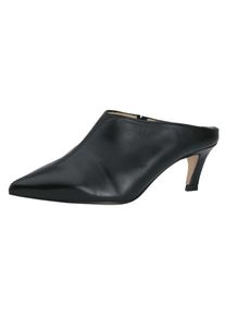 Heine, Damen Sabot, Schwarz