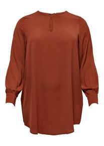 Only Carmakoma, Damen Bluse, Rostbraun