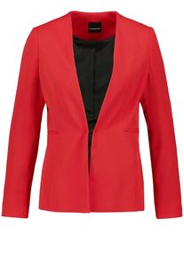 Taifun, Damen Blazer im puristischen Stil, Rot