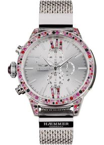 HAEMMER, Damen Chronograph 'Bright Iron, DSC-14-SM', Silber