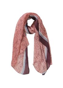 Pieces, Damen Schal, Hellblau / Beere / Rosa