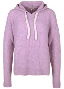 Better Rich, Damen Strickpullover 'HOODY BOXY', Hellpink